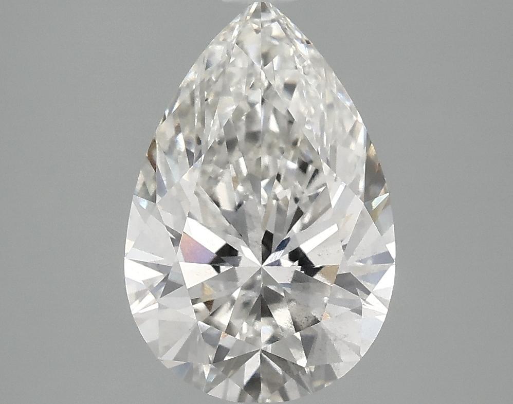 2.56 Carat Pear Shaped Excellent Cut SI1 IGI Certified Lab Grown Diamond