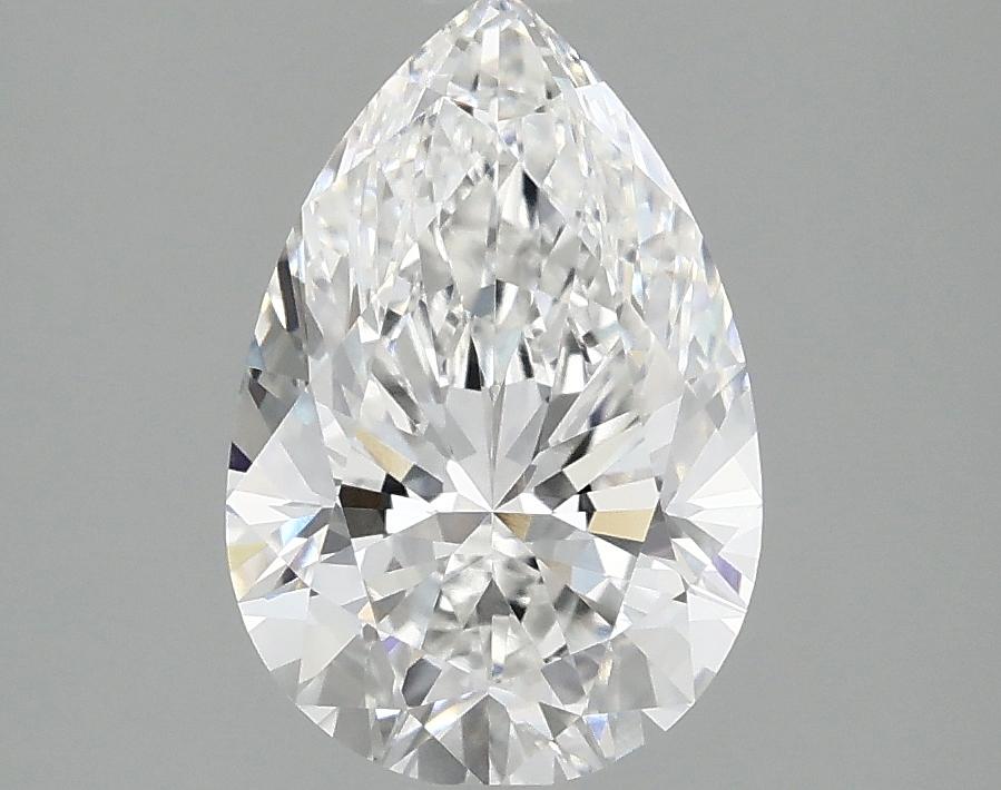 2.07 Carat Pear Shaped Excellent Cut VVS2 IGI Certified Lab Grown Diamond