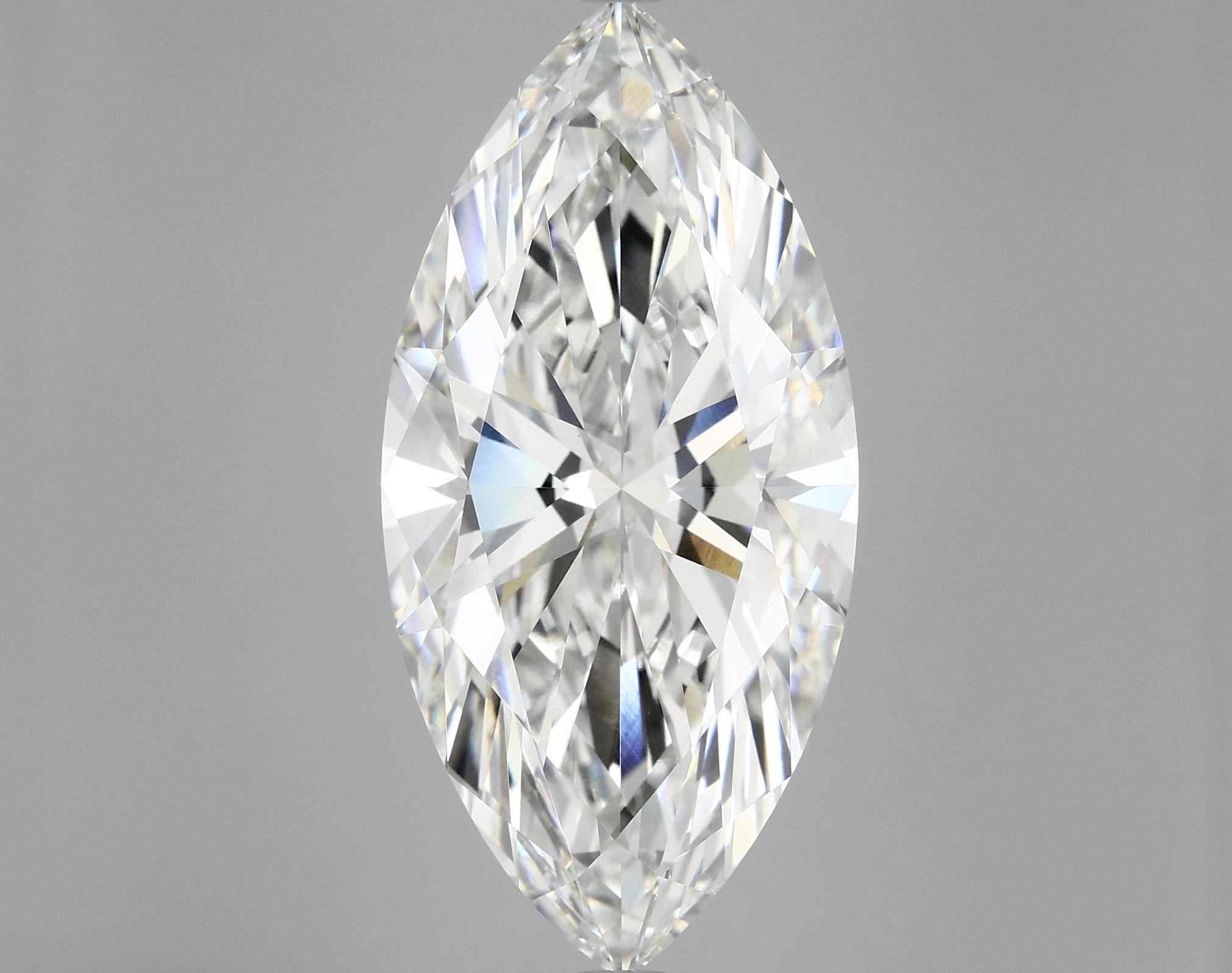 11.39 Carat Marquise Shaped Excellent Cut VVS2 IGI Certified Lab Grown Diamond