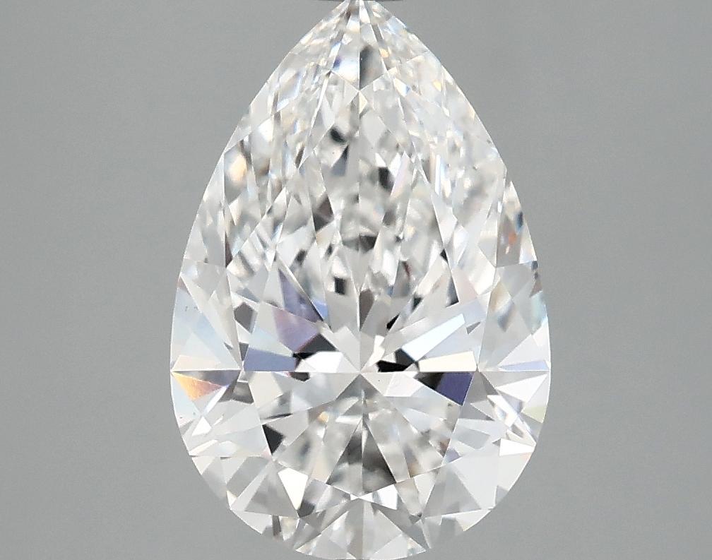 3.07 Carat Pear Shaped Excellent Cut VS1 IGI Certified Lab Grown Diamond