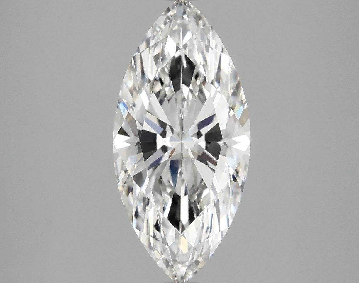 2.54 Carat Marquise Shaped Excellent Cut VS1 IGI Certified Lab Grown Diamond