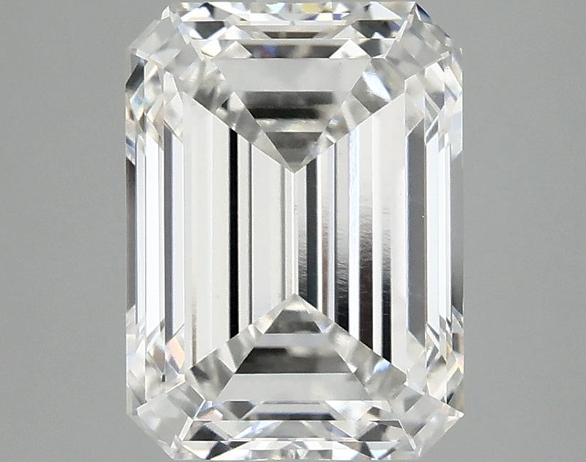 3.09 Carat Emerald Shaped Excellent Cut VS1 IGI Certified Lab Grown Diamond