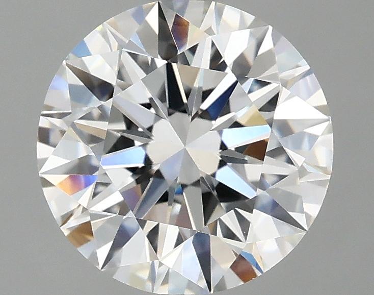 2.5 Carat Round Shaped Ideal Cut VVS2 IGI Certified Lab Grown Diamond