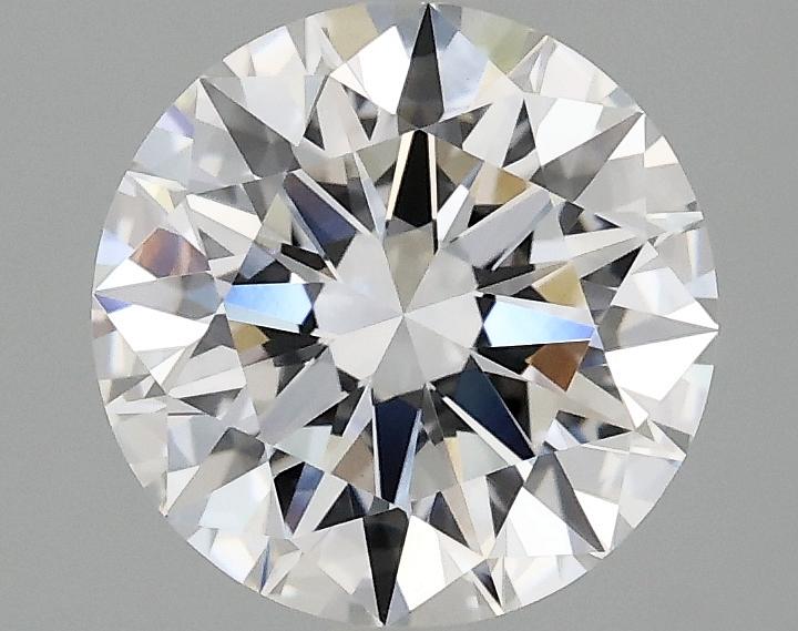 2.06 Carat Round Shaped Ideal Cut VVS2 IGI Certified Lab Grown Diamond