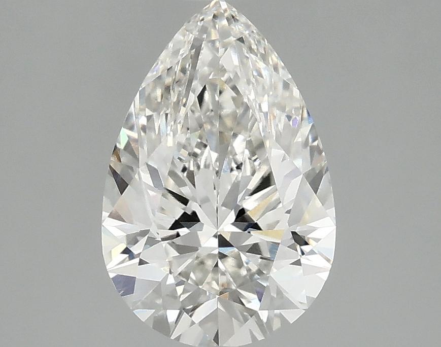 1.9 Carat Pear Shaped Excellent Cut VVS2 IGI Certified Lab Grown Diamond