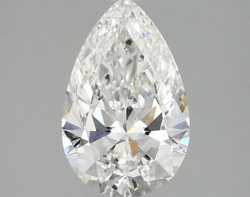 1.52 Carat Pear Shaped Ideal Cut VVS2 IGI Certified Lab Grown Diamond