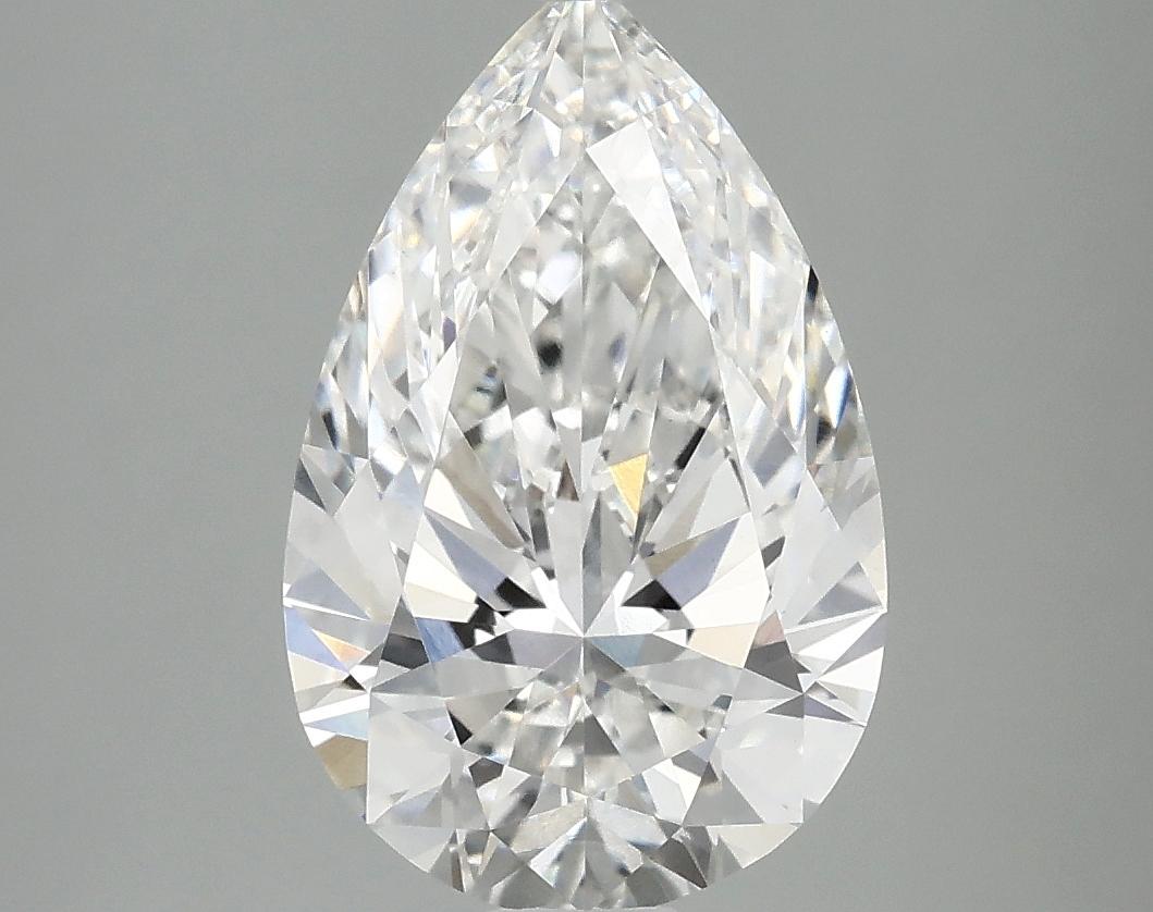 3.06 Carat Pear Shaped Ideal Cut VS1 IGI Certified Lab Grown Diamond