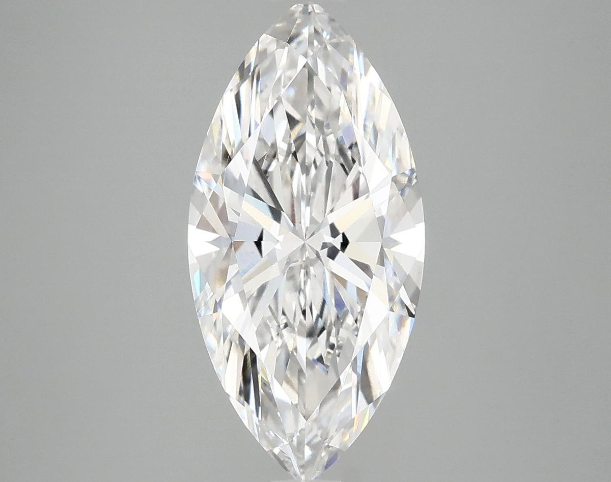 3.1 Carat Marquise Shaped Excellent Cut VS2 IGI Certified Lab Grown Diamond