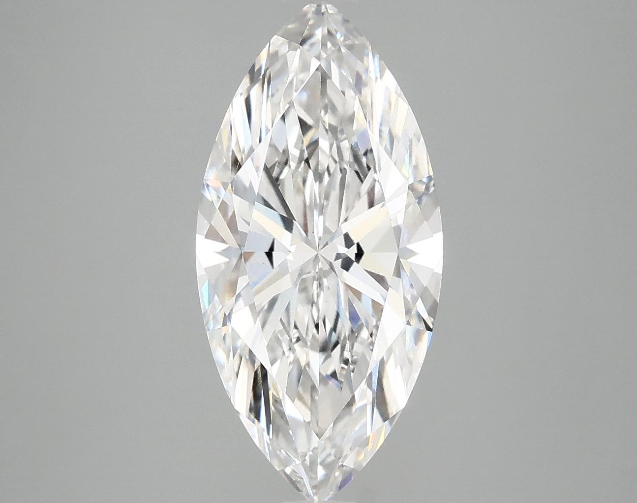 3.1 Carat Marquise Shaped Excellent Cut VS2 IGI Certified Lab Grown Diamond