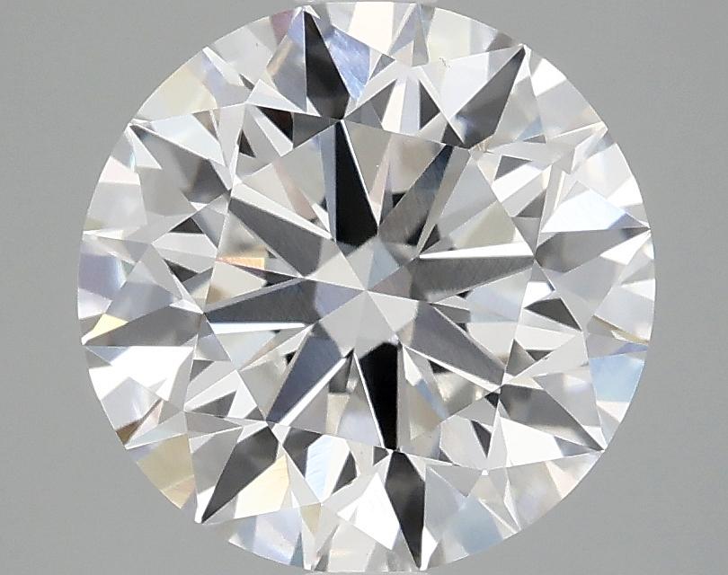3.09 Carat Round Shaped Excellent Cut VVS2 IGI Certified Lab Grown Diamond