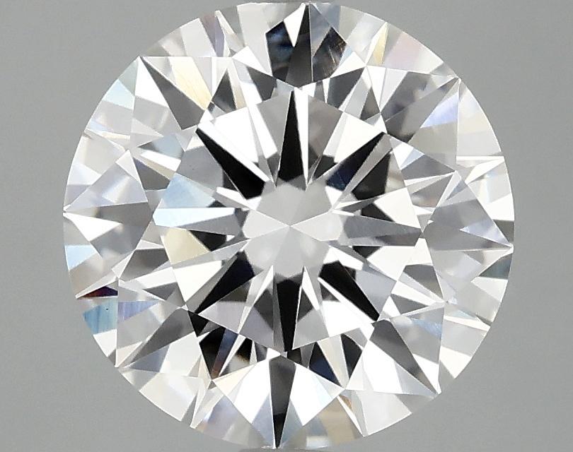 3.06 Carat Round Shaped Ideal Cut VVS2 IGI Certified Lab Grown Diamond