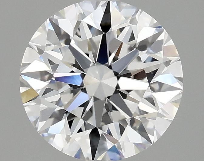 2.03 Carat Round Shaped Excellent Cut VVS2 IGI Certified Lab Grown Diamond