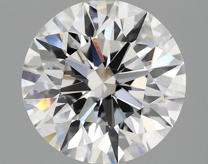 2.04 Carat Round Shaped Excellent Cut VVS2 IGI Certified Lab Grown Diamond