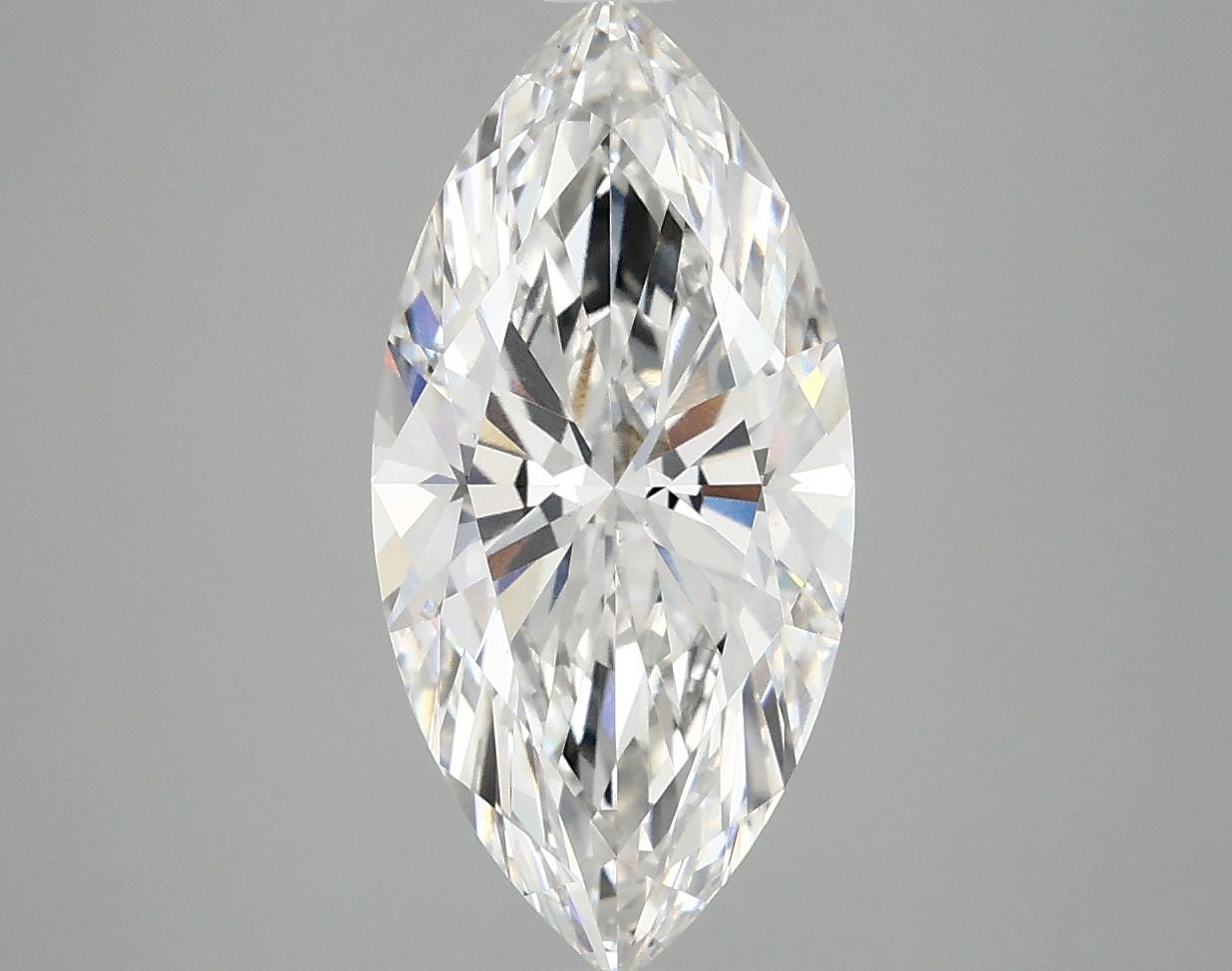 3.03 Carat Marquise Shaped Excellent Cut VS1 IGI Certified Lab Grown Diamond