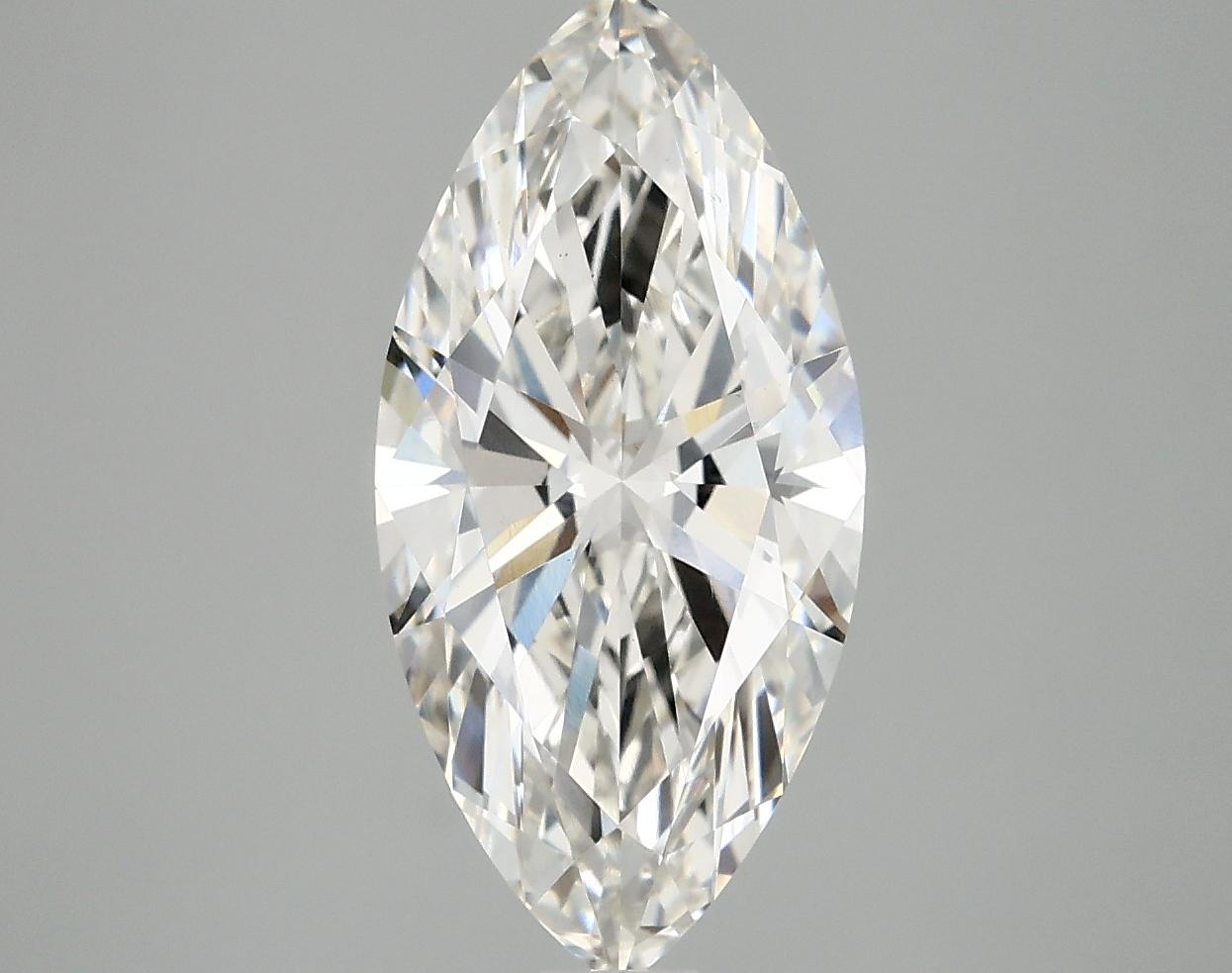 3.06 Carat Marquise Shaped Ideal Cut VS1 IGI Certified Lab Grown Diamond