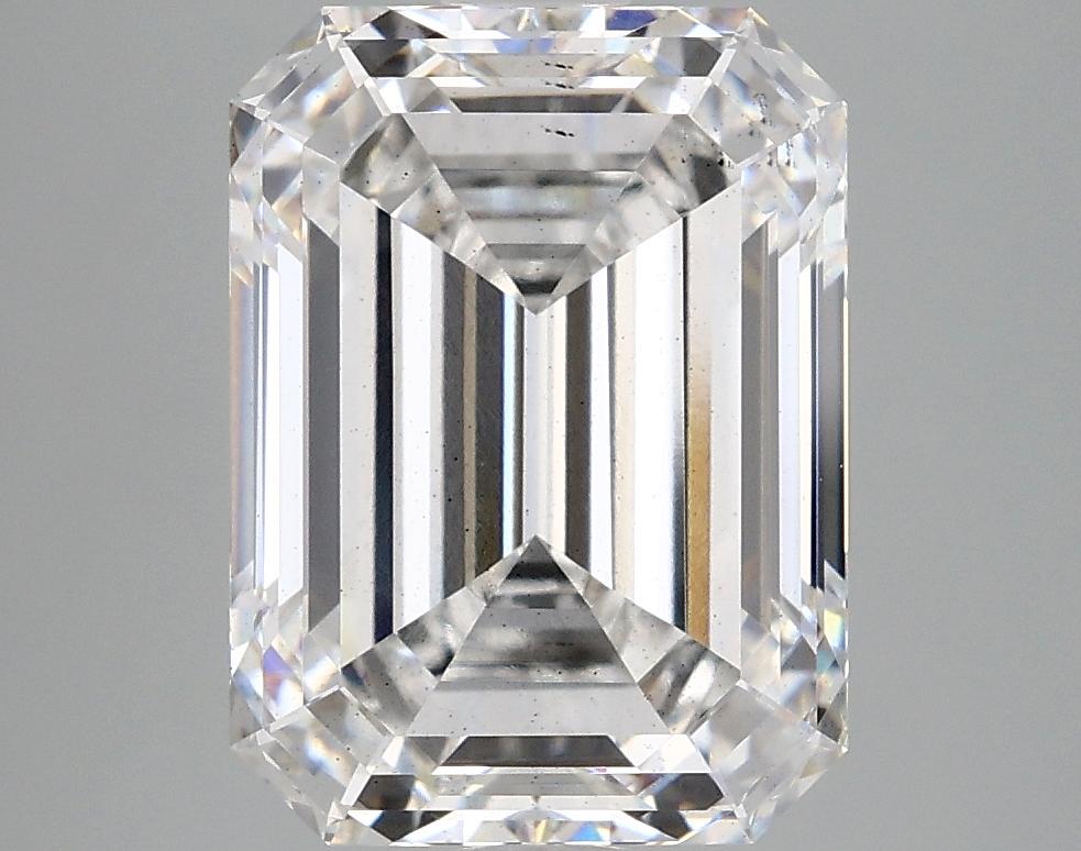 5.11 Carat Emerald Shaped Excellent Cut SI1 IGI Certified Lab Grown Diamond