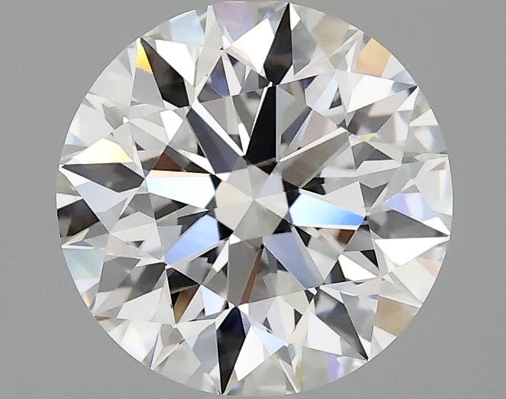 2.03 Carat Round Shaped Excellent Cut VVS2 IGI Certified Lab Grown Diamond