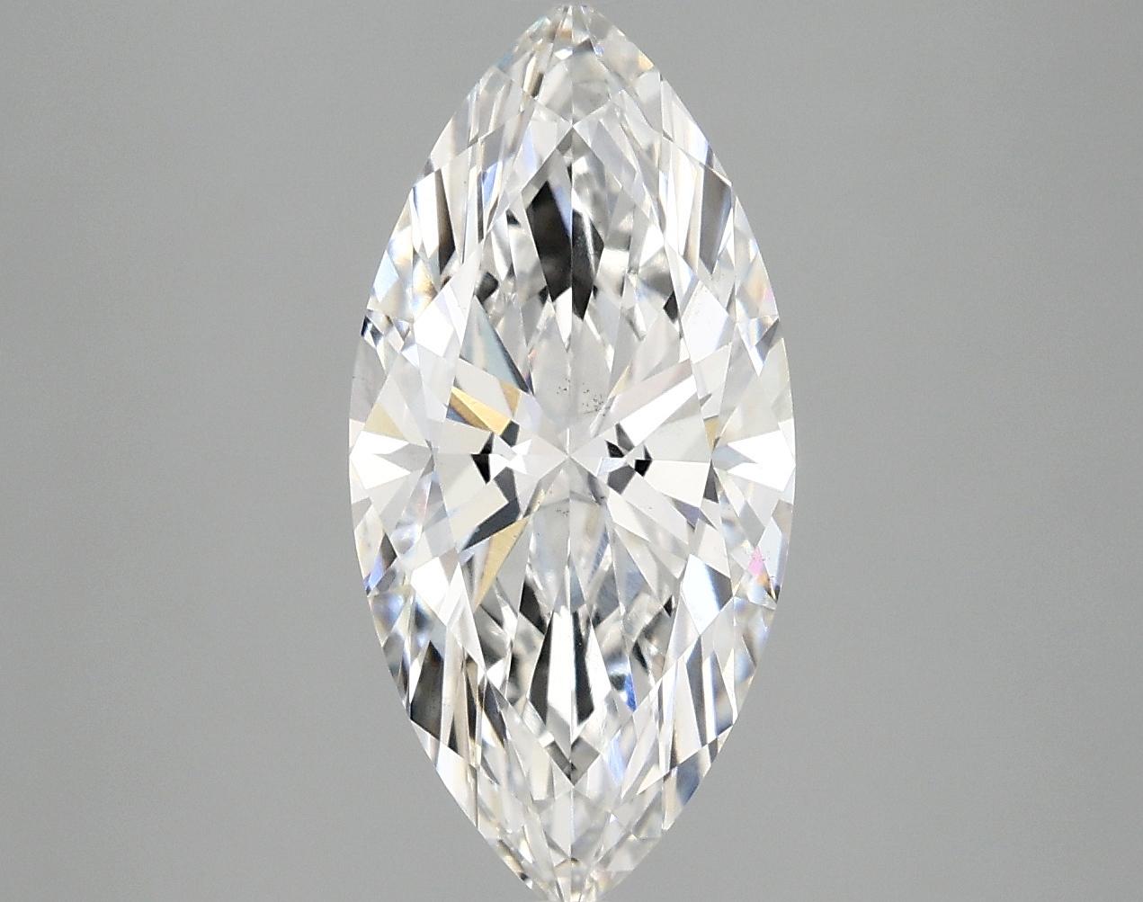 2.73 Carat Marquise Shaped Excellent Cut VS1 IGI Certified Lab Grown Diamond