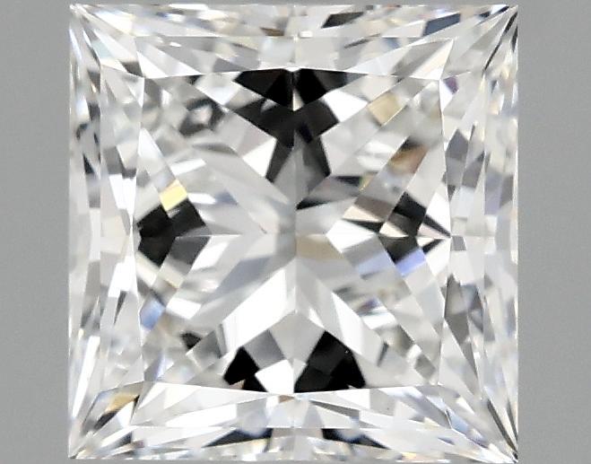 2.05 Carat Princess Shaped Ideal Cut VVS2 IGI Certified Lab Grown Diamond