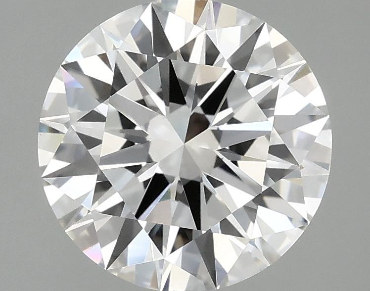 2.57 Carat Round Shaped Ideal Cut VVS2 IGI Certified Lab Grown Diamond