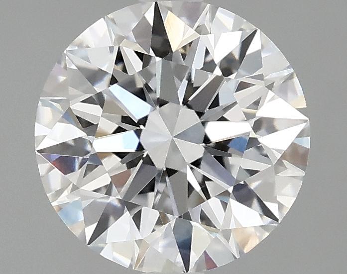 2.09 Carat Round Shaped Ideal Cut VVS2 IGI Certified Lab Grown Diamond