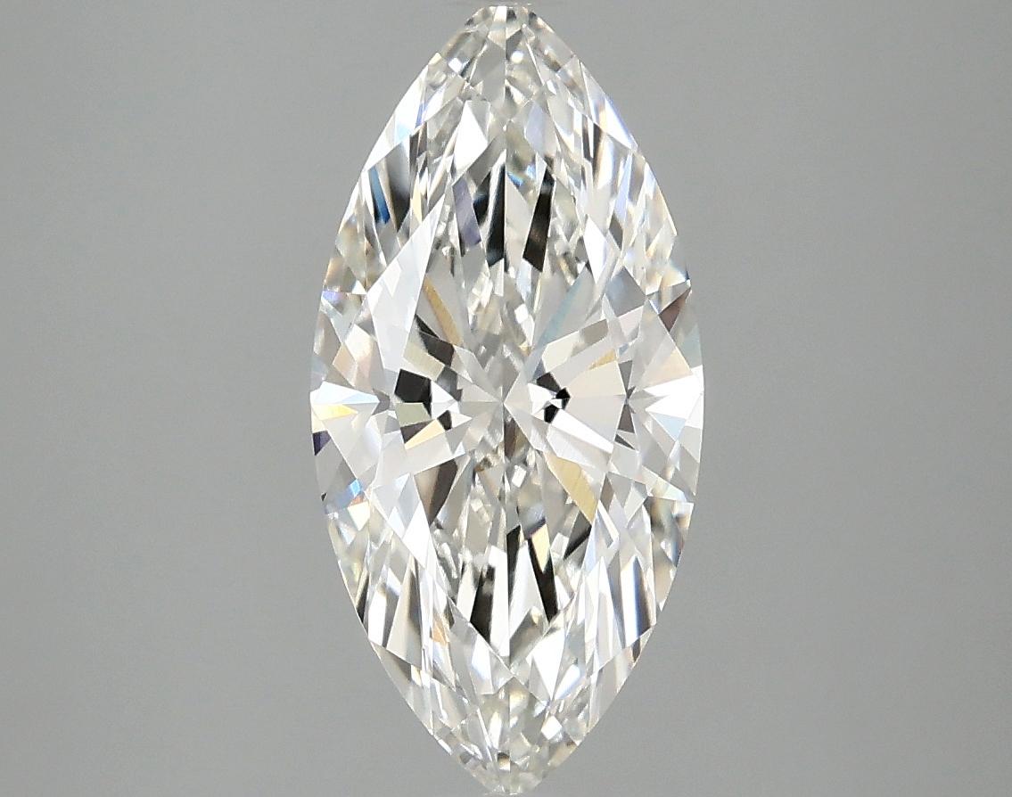 2.09 Carat Marquise Shaped Excellent Cut VVS2 IGI Certified Lab Grown Diamond
