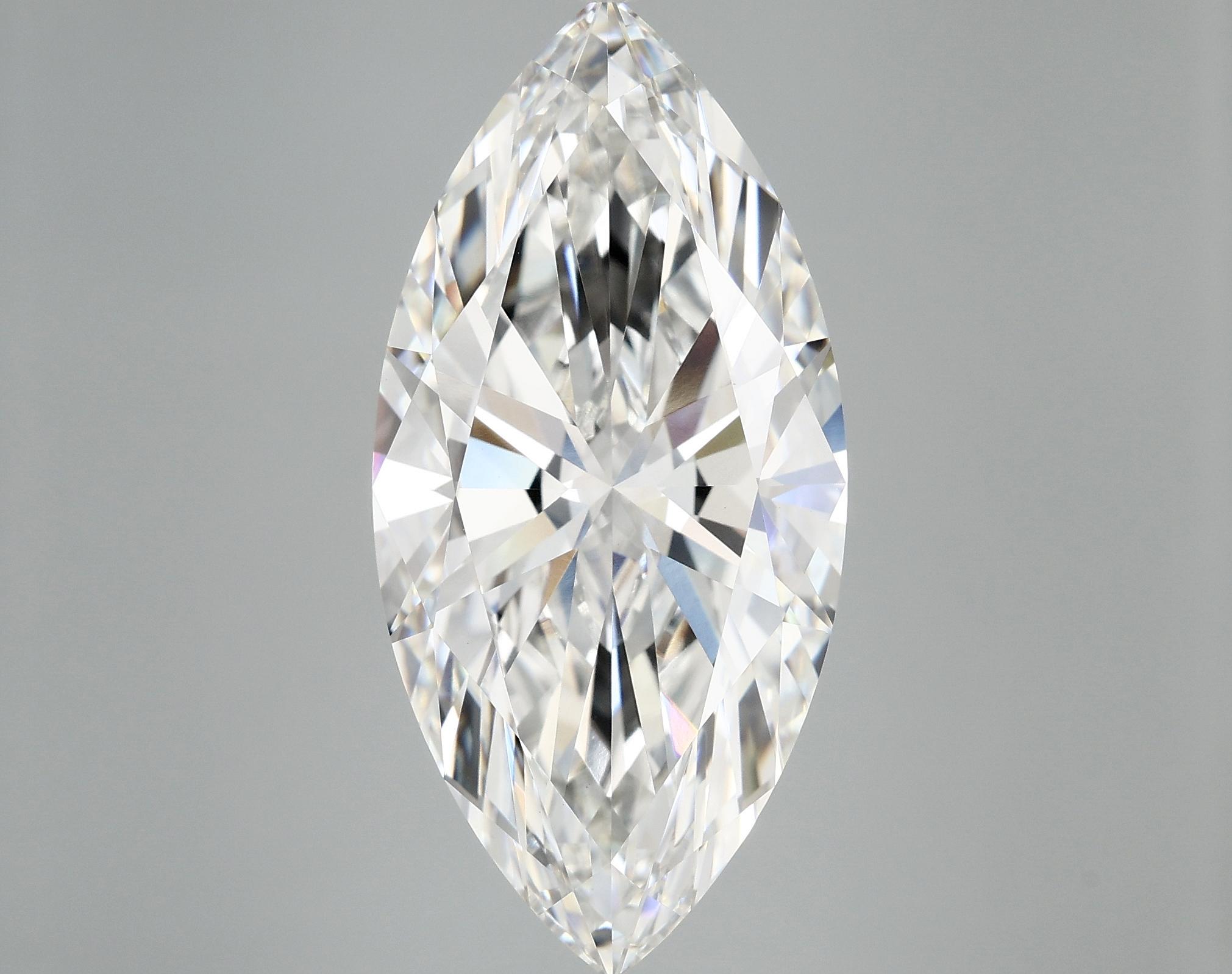 10.39 Carat Marquise Shaped Excellent Cut VVS2 IGI Certified Lab Grown Diamond