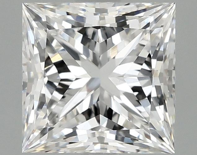 2.04 Carat Princess Shaped Ideal Cut VS1 IGI Certified Lab Grown Diamond