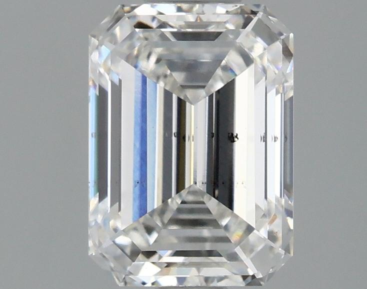 2.02 Carat Emerald Shaped Excellent Cut SI1 IGI Certified Lab Grown Diamond