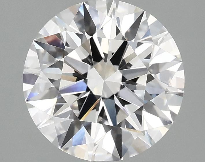 2.08 Carat Round Shaped Ideal Cut VVS2 IGI Certified Lab Grown Diamond