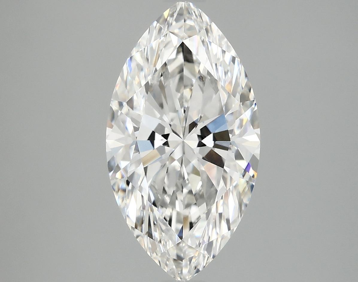 3.06 Carat Marquise Shaped Excellent Cut VVS2 IGI Certified Lab Grown Diamond