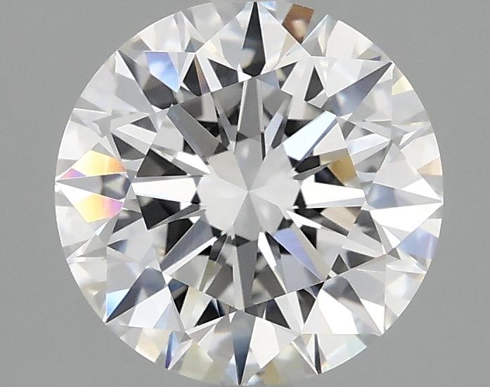 2.08 Carat Round Shaped Ideal Cut VVS2 IGI Certified Lab Grown Diamond