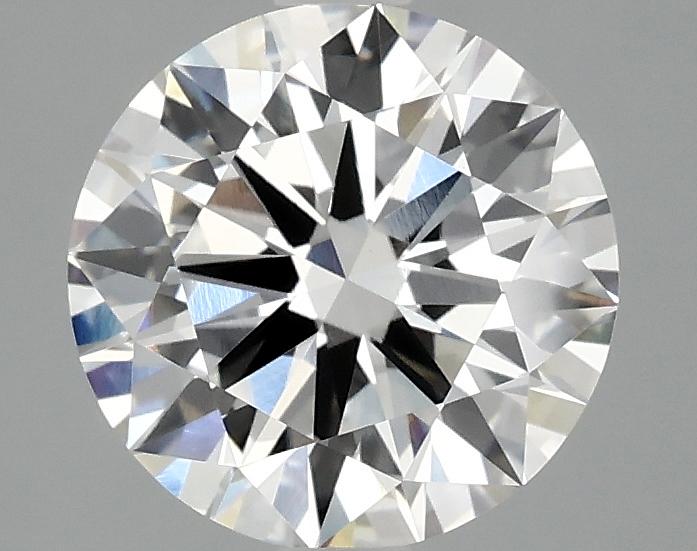 2.06 Carat Round Shaped Ideal Cut VVS2 IGI Certified Lab Grown Diamond