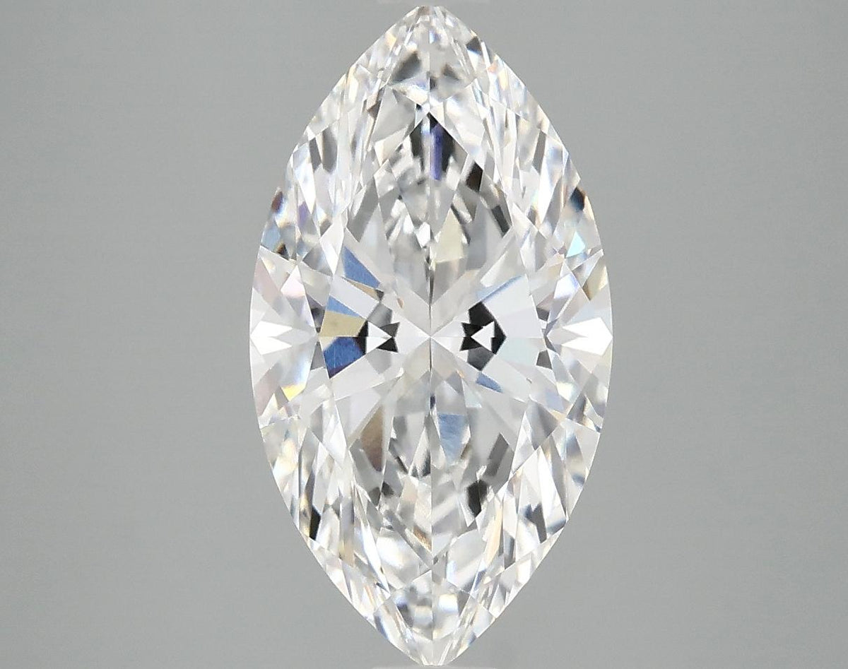 3.1 Carat Marquise Shaped Excellent Cut VVS2 IGI Certified Lab Grown Diamond