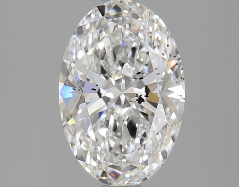 1.82 Carat Oval Shaped Excellent Cut SI1 IGI Certified Lab Grown Diamond
