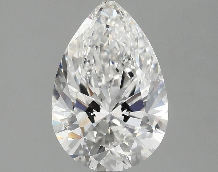 2.08 Carat Pear Shaped Excellent Cut VVS2 IGI Certified Lab Grown Diamond