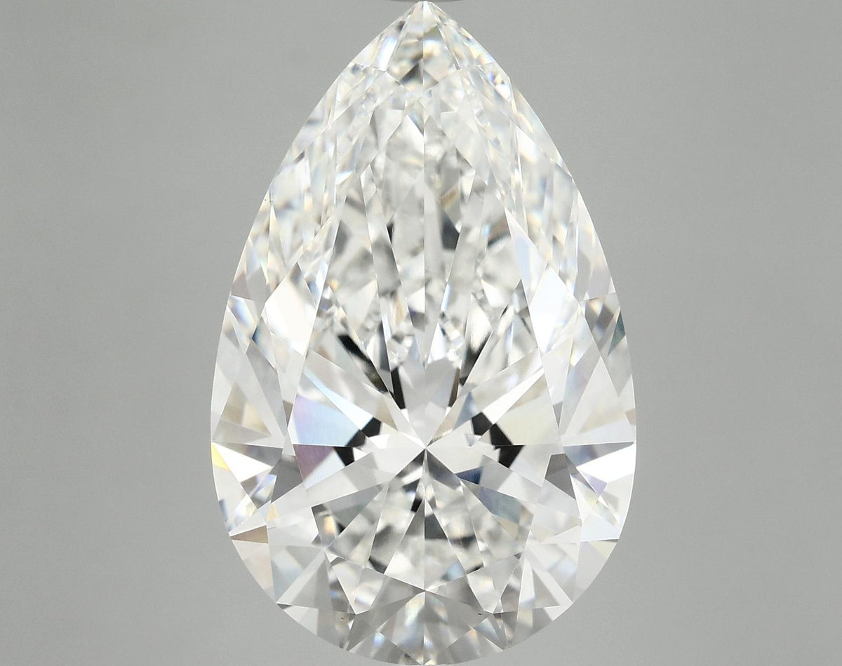 10.13 Carat Pear Shaped Ideal Cut VVS2 IGI Certified Lab Grown Diamond