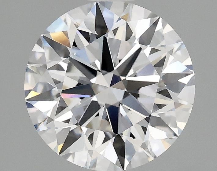 2.05 Carat Round Shaped Ideal Cut VVS2 IGI Certified Lab Grown Diamond
