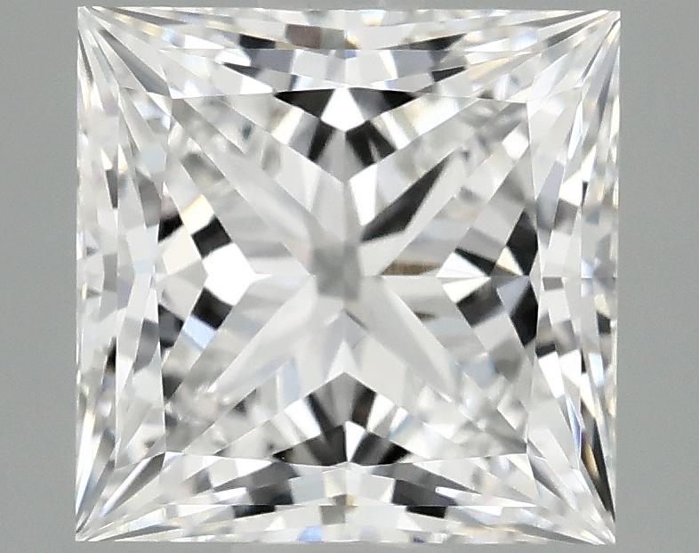 2.01 Carat Princess Shaped Ideal Cut VVS2 IGI Certified Lab Grown Diamond