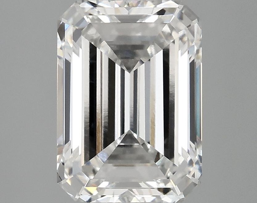 3.0 Carat Emerald Shaped Ideal Cut VVS2 IGI Certified Lab Grown Diamond