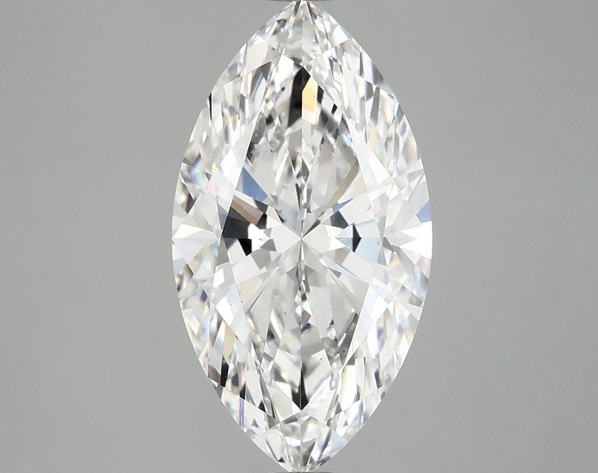 2.98 Carat Marquise Shaped Excellent Cut VS1 IGI Certified Lab Grown Diamond