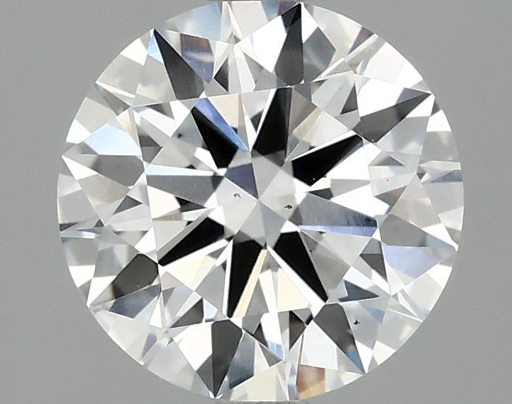 2.03 Carat Round Shaped Ideal Cut VS2 IGI Certified Lab Grown Diamond