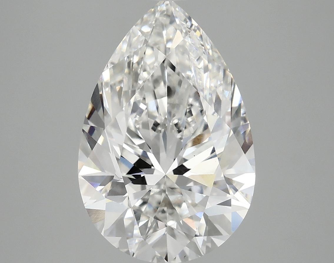 4.03 Carat Pear Shaped Excellent Cut VS1 IGI Certified Lab Grown Diamond