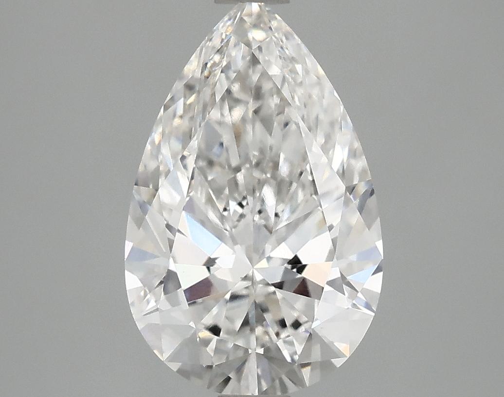2.5 Carat Pear Shaped Ideal Cut VS1 IGI Certified Lab Grown Diamond