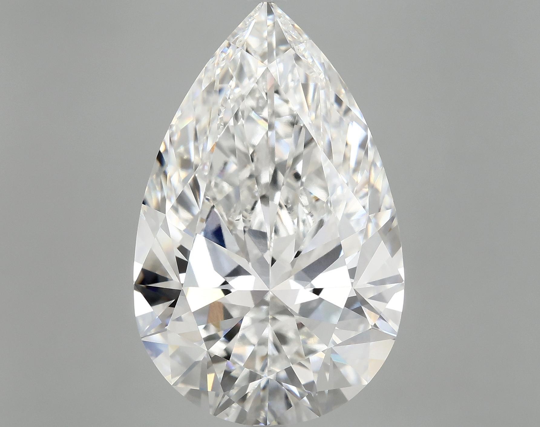 11.14 Carat Pear Shaped Ideal Cut VVS2 IGI Certified Lab Grown Diamond