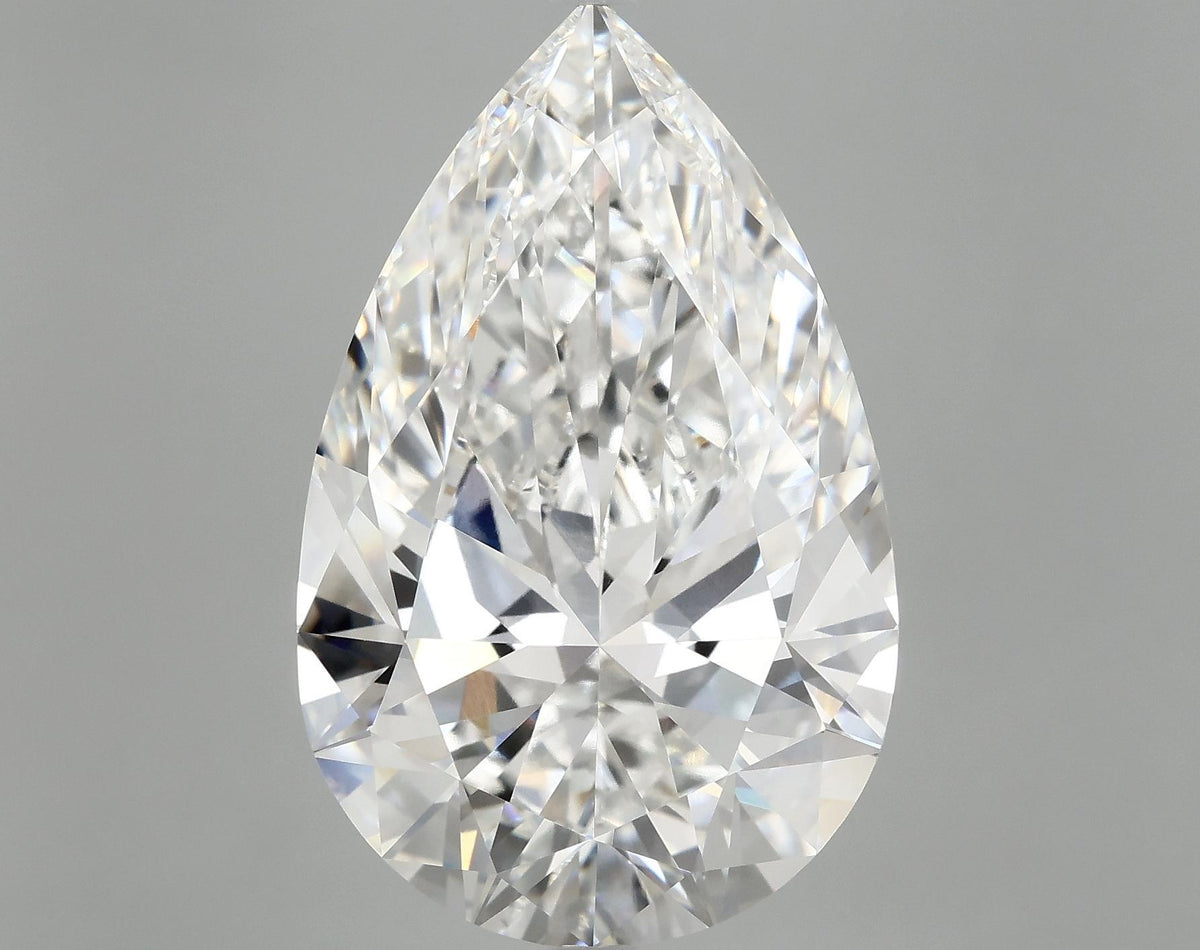 11.14 Carat Pear Shaped Ideal Cut VVS2 IGI Certified Lab Grown Diamond