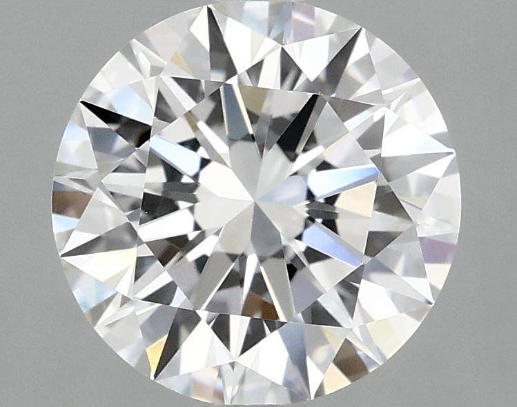 2.01 Carat Round Shaped Excellent Cut VVS2 IGI Certified Lab Grown Diamond