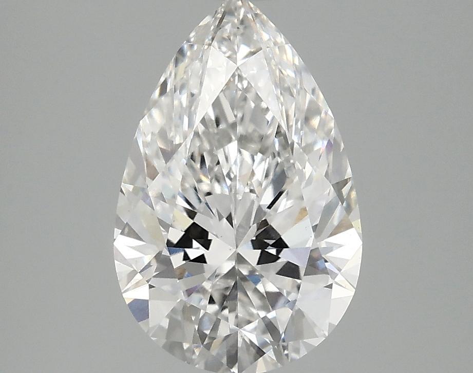 2.08 Carat Pear Shaped Excellent Cut VS1 IGI Certified Lab Grown Diamond