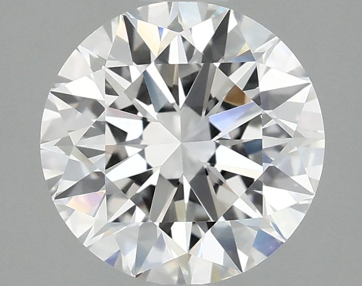 2.09 Carat Round Shaped Excellent Cut VVS2 IGI Certified Lab Grown Diamond