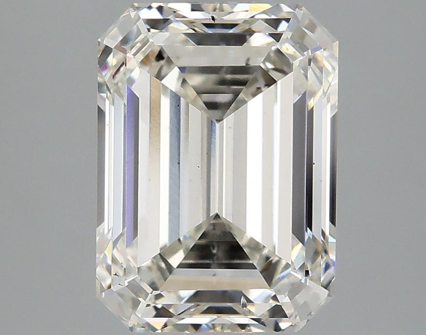 3.06 Carat Emerald Shaped Excellent Cut VS2 IGI Certified Lab Grown Diamond
